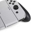 White Carbon Fiber Specialty Texture Material Nintendo Switch OLED (2021) Skin